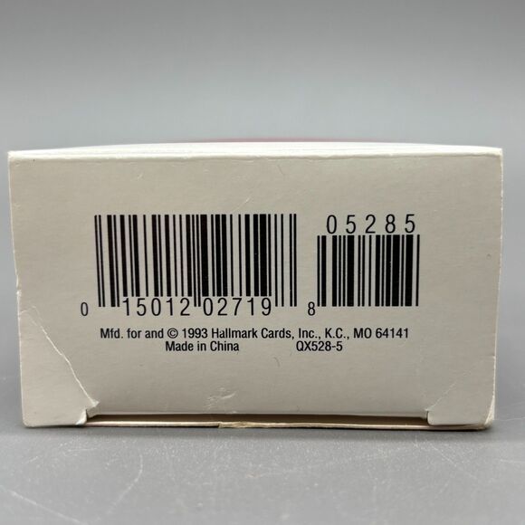 Vintage 1993 Hallmark Curly n' Kingly Ornament Lion Lamb Bell Christmas w/Box - Picture 4 of 7